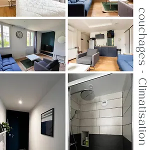  Appartement T2 Cosy Proche Gare Et Centre - Parking Gratuit à Proximité
